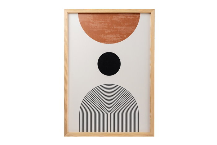 Wallity Huhu198 - Set de 3 Pinturas Decorativas en MDF de 35 x 50 cm